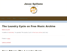 Tablet Screenshot of jessespillane.com
